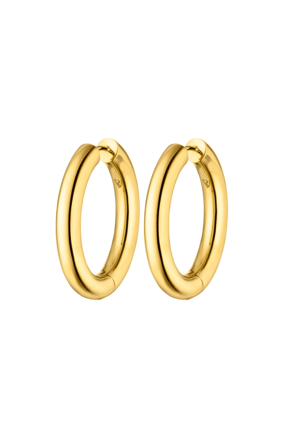 Chunky Hoops Large Gold
