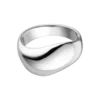 Chunky Fluent Ring Silver