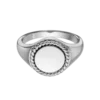 Twista Signet Ring Silver