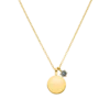 Birthstone December Necklace 14K Gold Plated