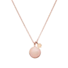Birthstone June Necklace 14K Rose Gold Plated