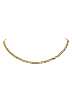 Mesh Necklace 14K Gold Plated