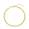 Brilliant Bracelet 14K Gold Plated