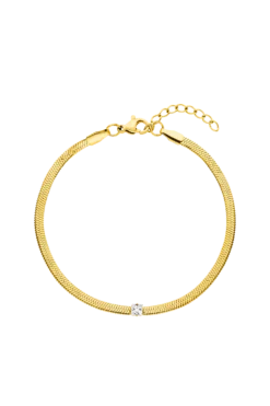 Brilliant Bracelet 14K Gold Plated