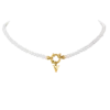 Allure Pearl Necklace Gold