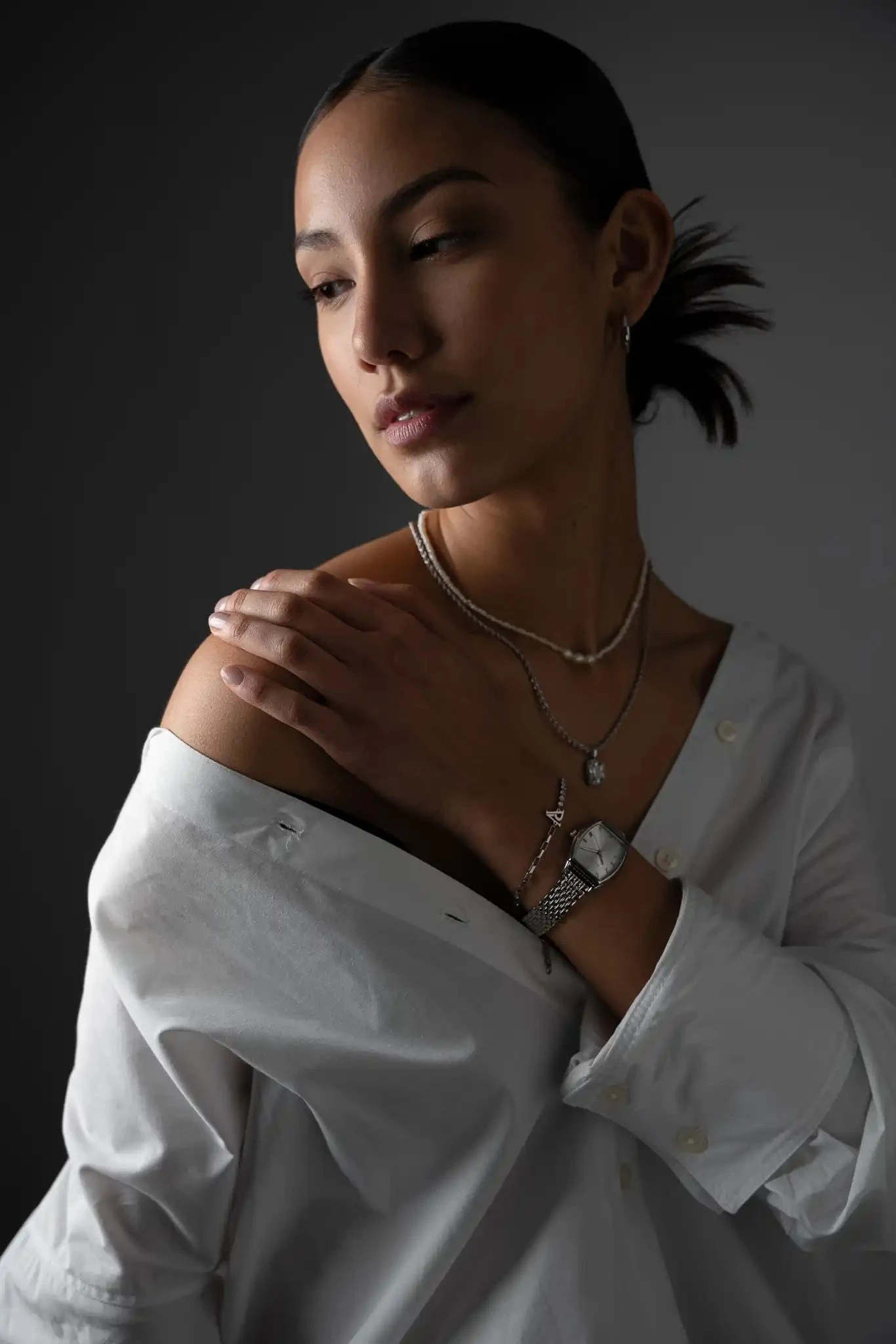 Avenue Watch & Bracelet Set Silver – Bild 5