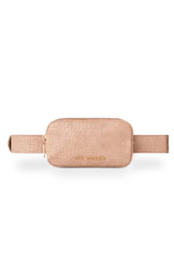 Amber Beltbag Light Pink Croco