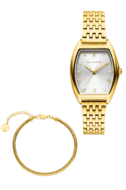 Avenue Watch & Bracelet Set Gold