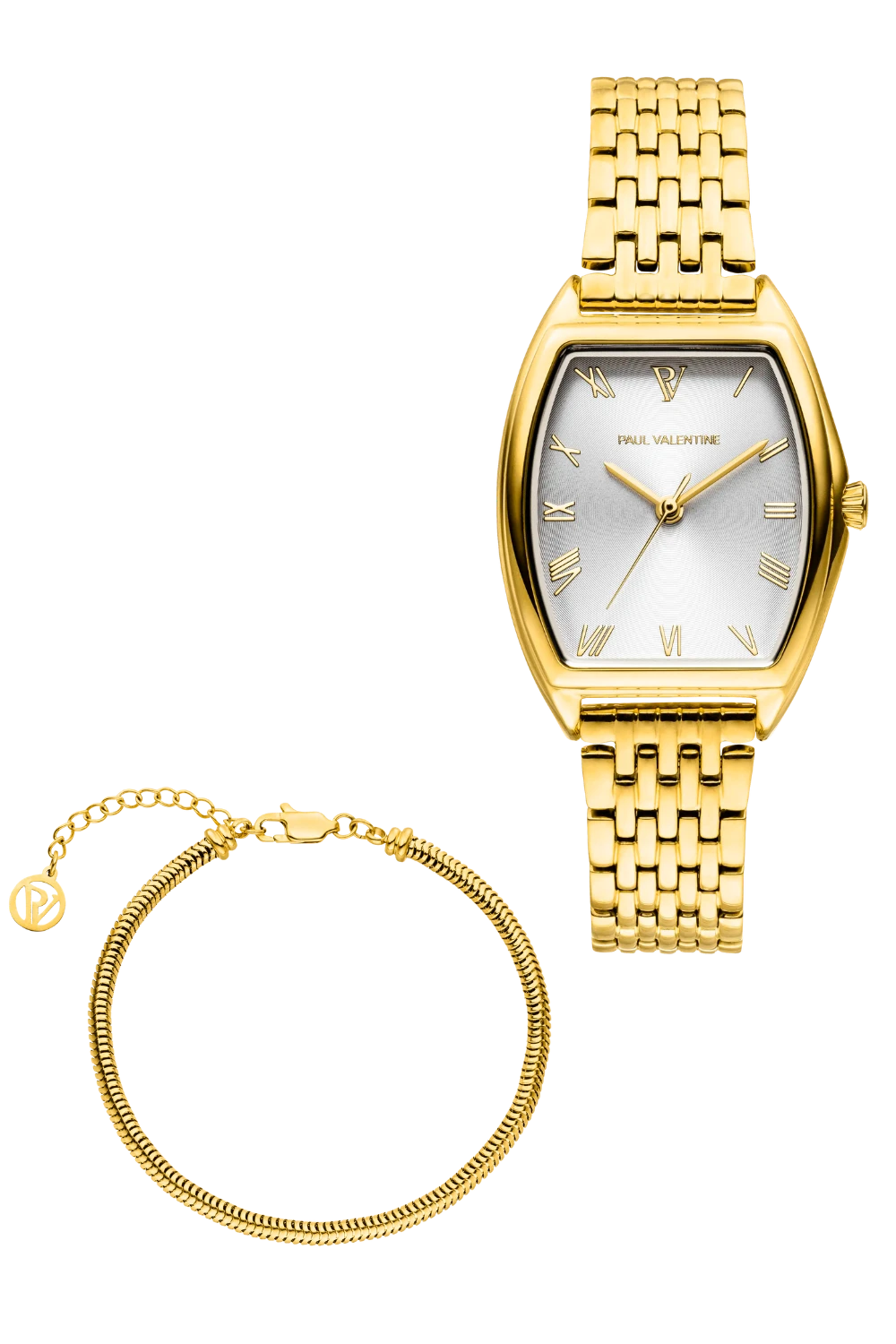 Avenue Watch & Bracelet Set Gold
