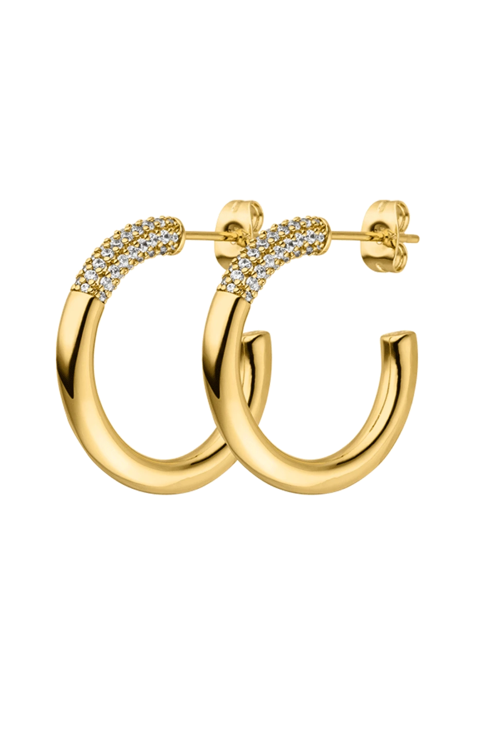 Éclat Hoops 14K Gold Plated