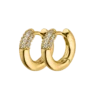 Éclat Hoops Small 14K Gold Plated