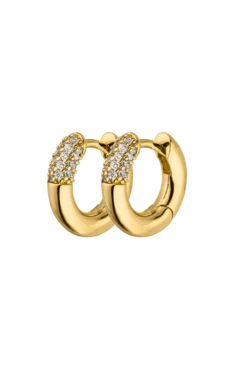 Éclat Hoops Small 14K Gold Plated