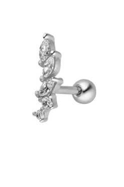 Jade Piercing Sterling Silver