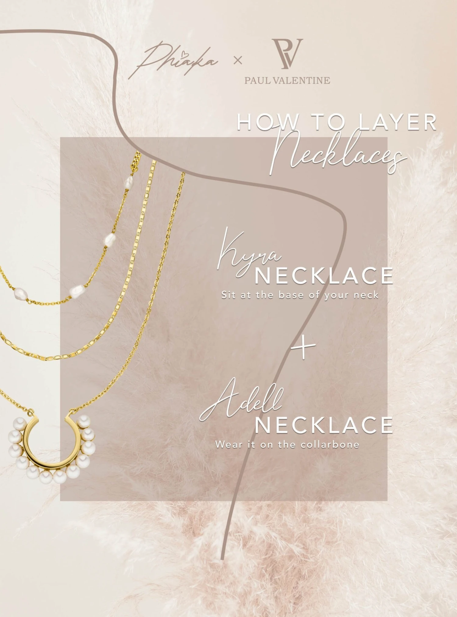 Adell Necklace Silver – Bild 3