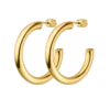 Léa Hoops 14K Gold Plated
