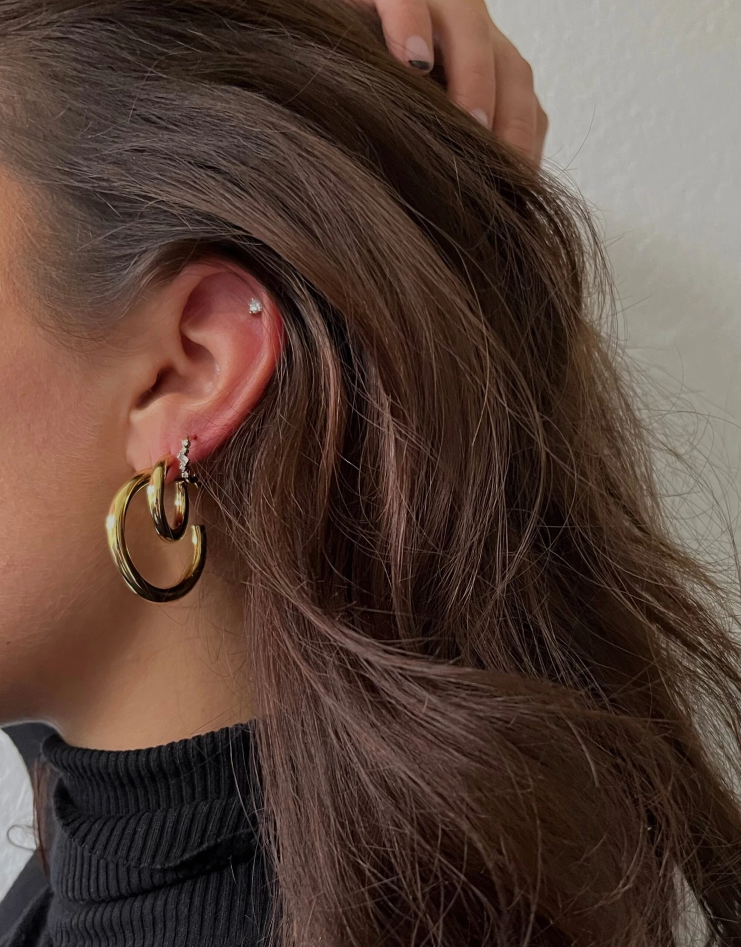 Chloé Piercing Sterling Silver 14K Gold Plated – Bild 5