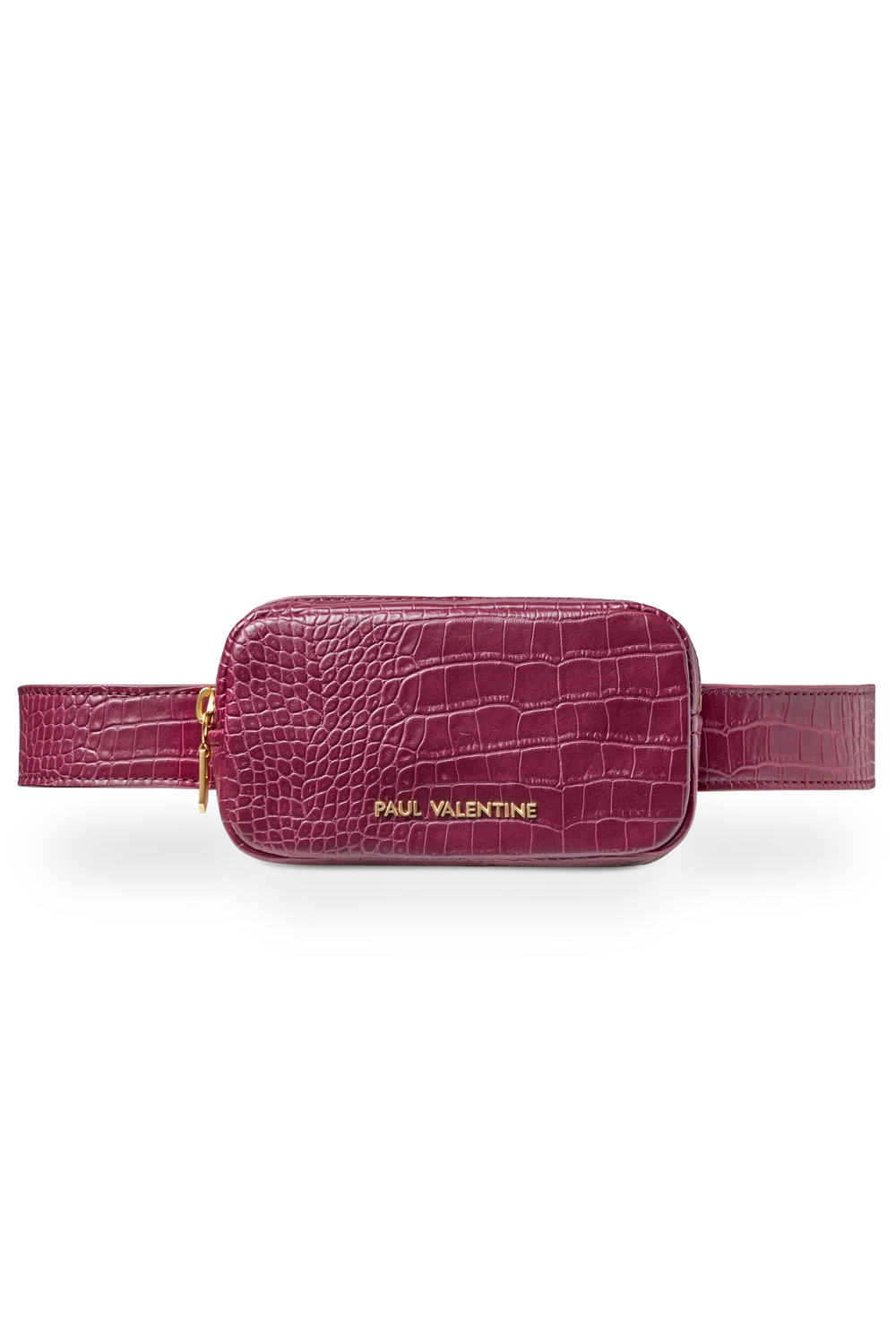 Amber Beltbag Burgundy Croco