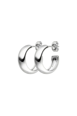 Lola Hoops Small Silver