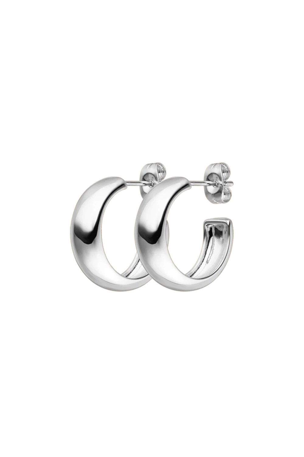 Lola Hoops Small Silver