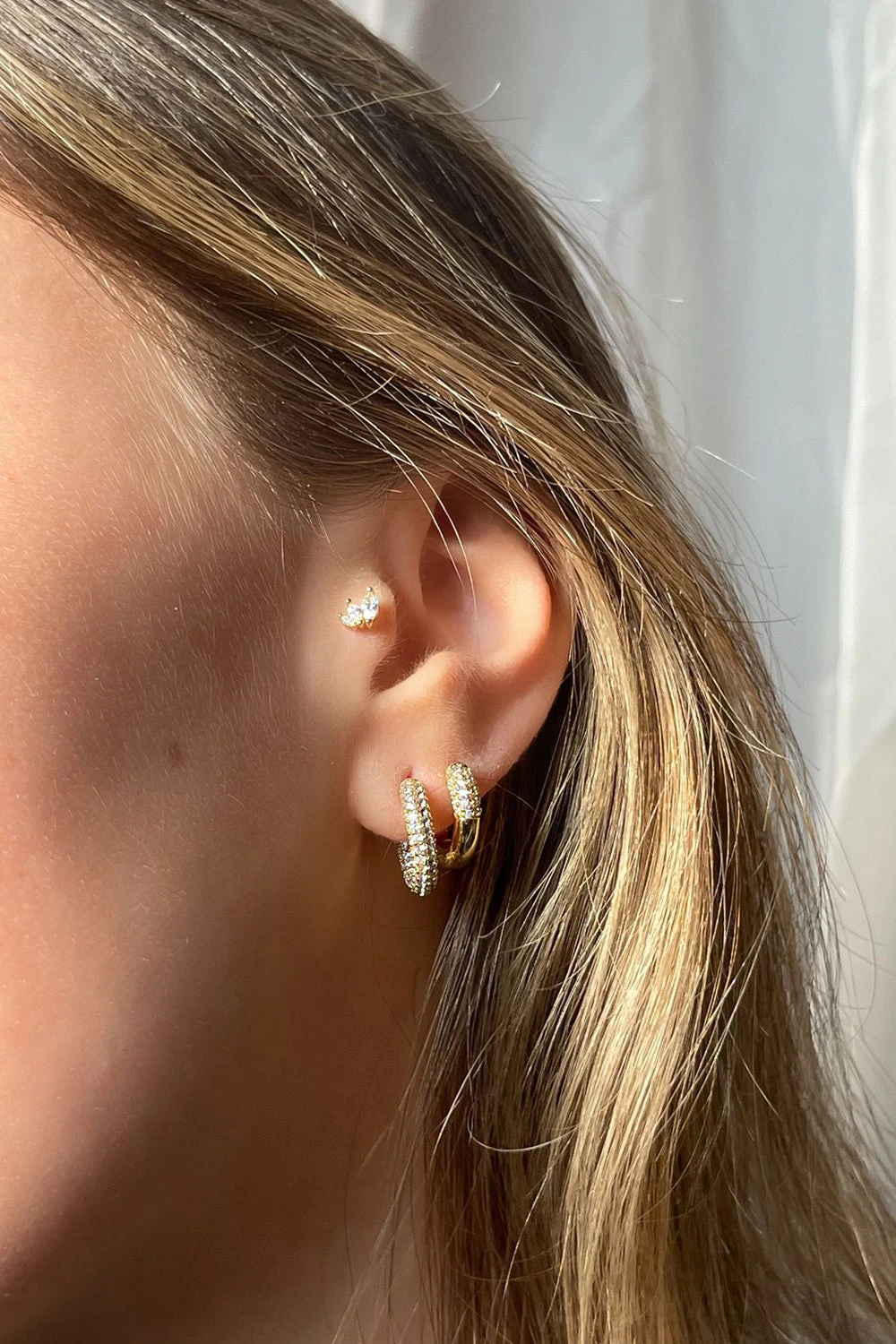 Lotus Piercing Sterling Silver 14K Gold Plated – Bild 4