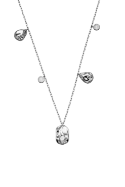 Liquida Drop Necklace Silver