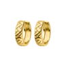 Retro Hoops 18K Gold Plated