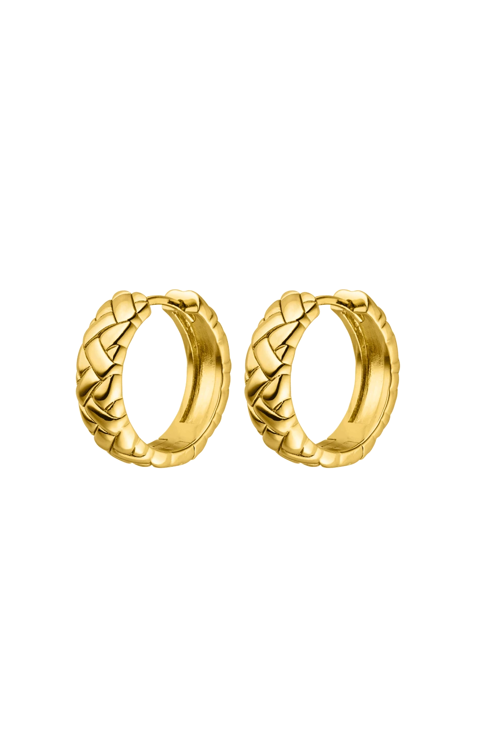 Retro Hoops 18K Gold Plated – Bild 3