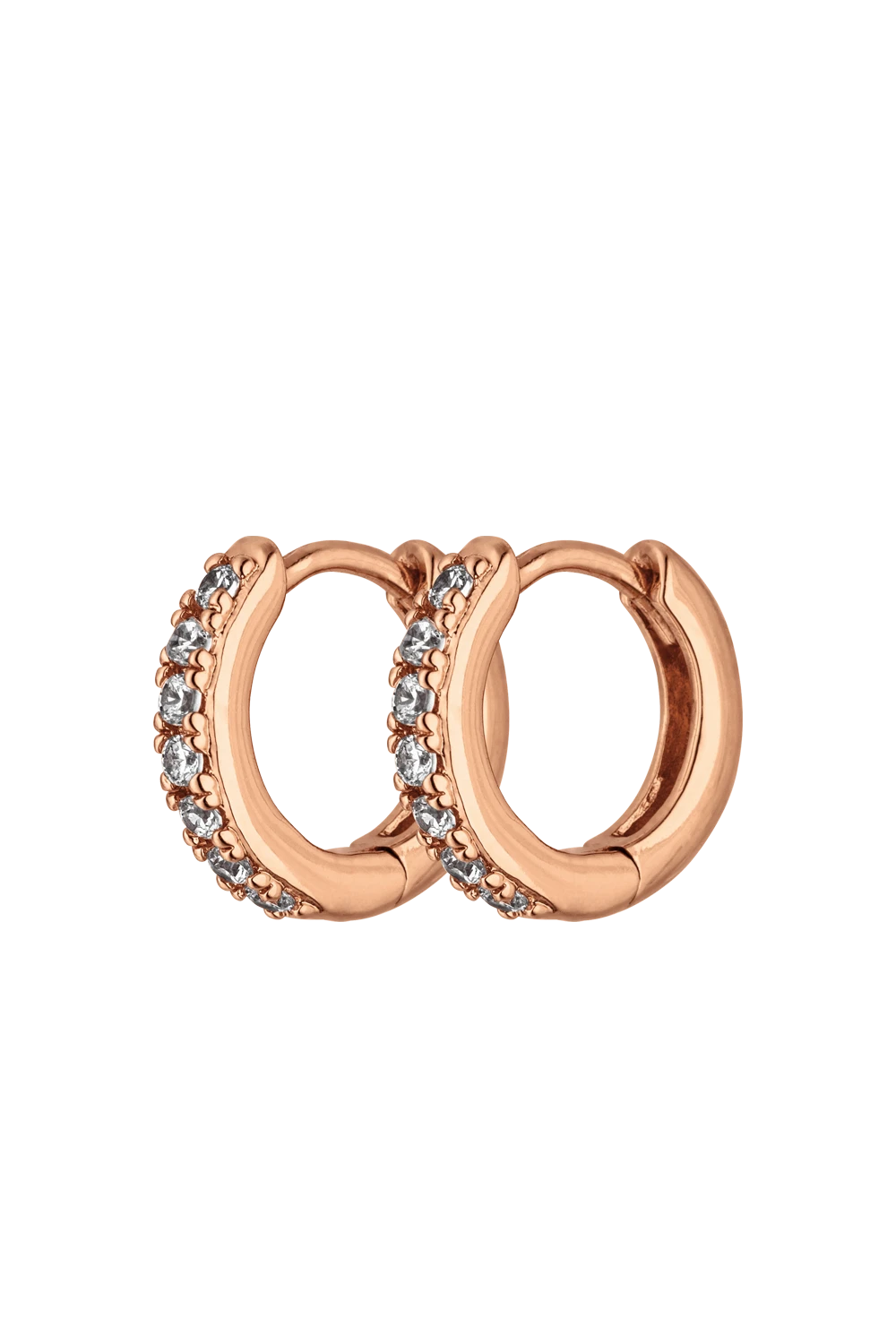 Allira Hoops Mini 18K Rose Gold Plated – Bild 3