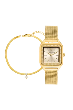 Eternal Mesh Sleek Set Gold