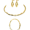 Molten Choker Set Gold