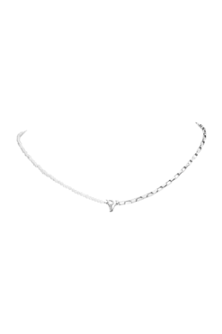 Pearl Necklace Silver