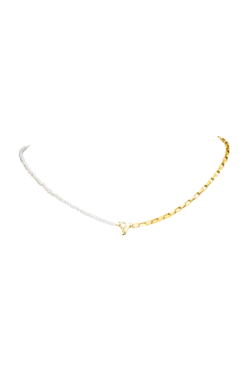 Pearl Necklace 14K Gold Plated