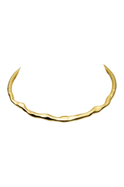 Molten Choker 14K Gold Plated