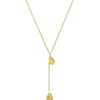 Molten Y-Necklace 14K Gold Plated