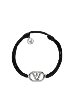 PV Iconic Bracelet Black Silver