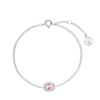 Sparkle Bracelet Pink Silver