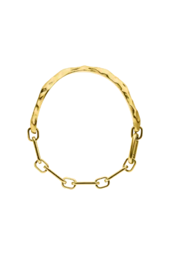 Molten Bangle 14K Gold Plated