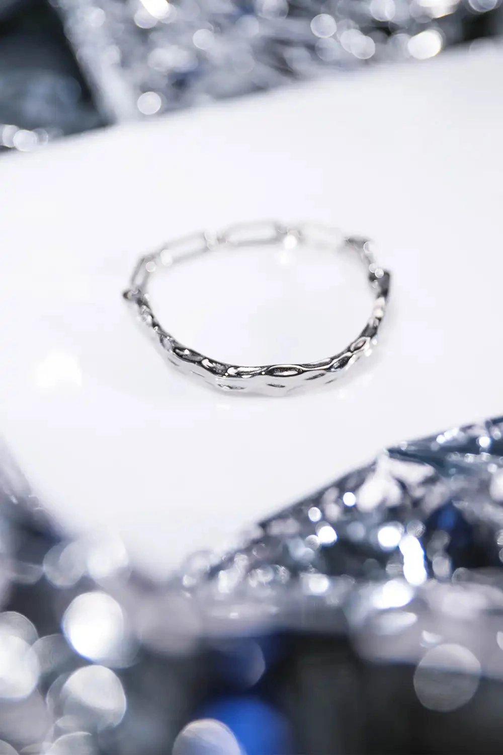 Molten Choker & Studs Set Silver – Bild 6