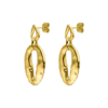 Molten Statement Earring 14K Gold Plated