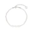 Freshwater Pearl Bracelet Silver