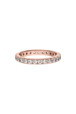 Pavé Ring Rose Gold