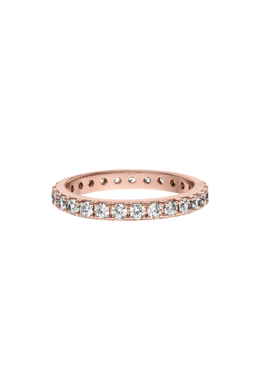 Pavé Ring Rose Gold
