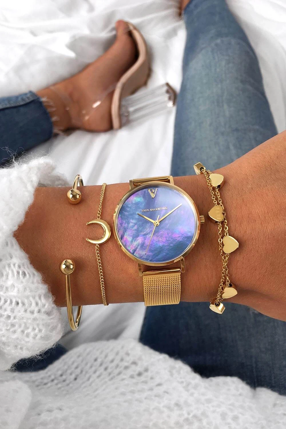 Blue Seashell Mesh – Bild 2