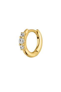 Zoé Piercing Sterling Silver 14K Gold Plated