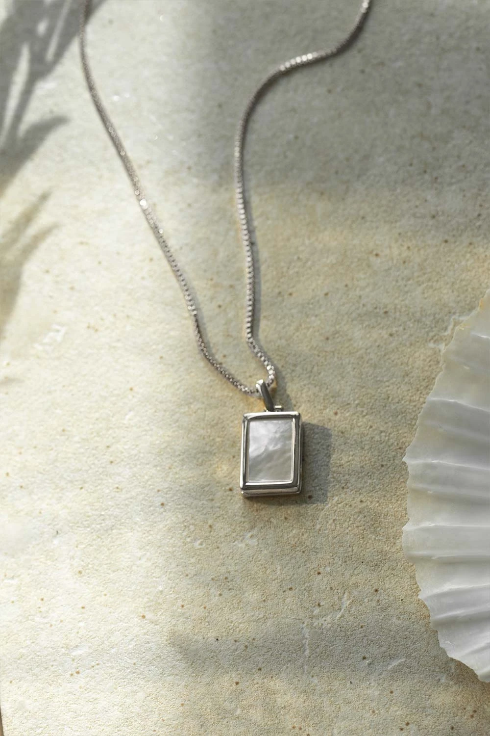 Engravable Locket Necklace Silver – Bild 4