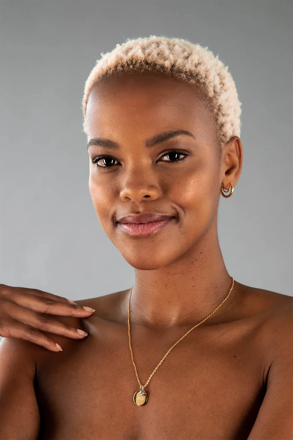 Birthstone December Necklace 14K Gold Plated – Bild 4