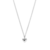 Heart Necklace Silver
