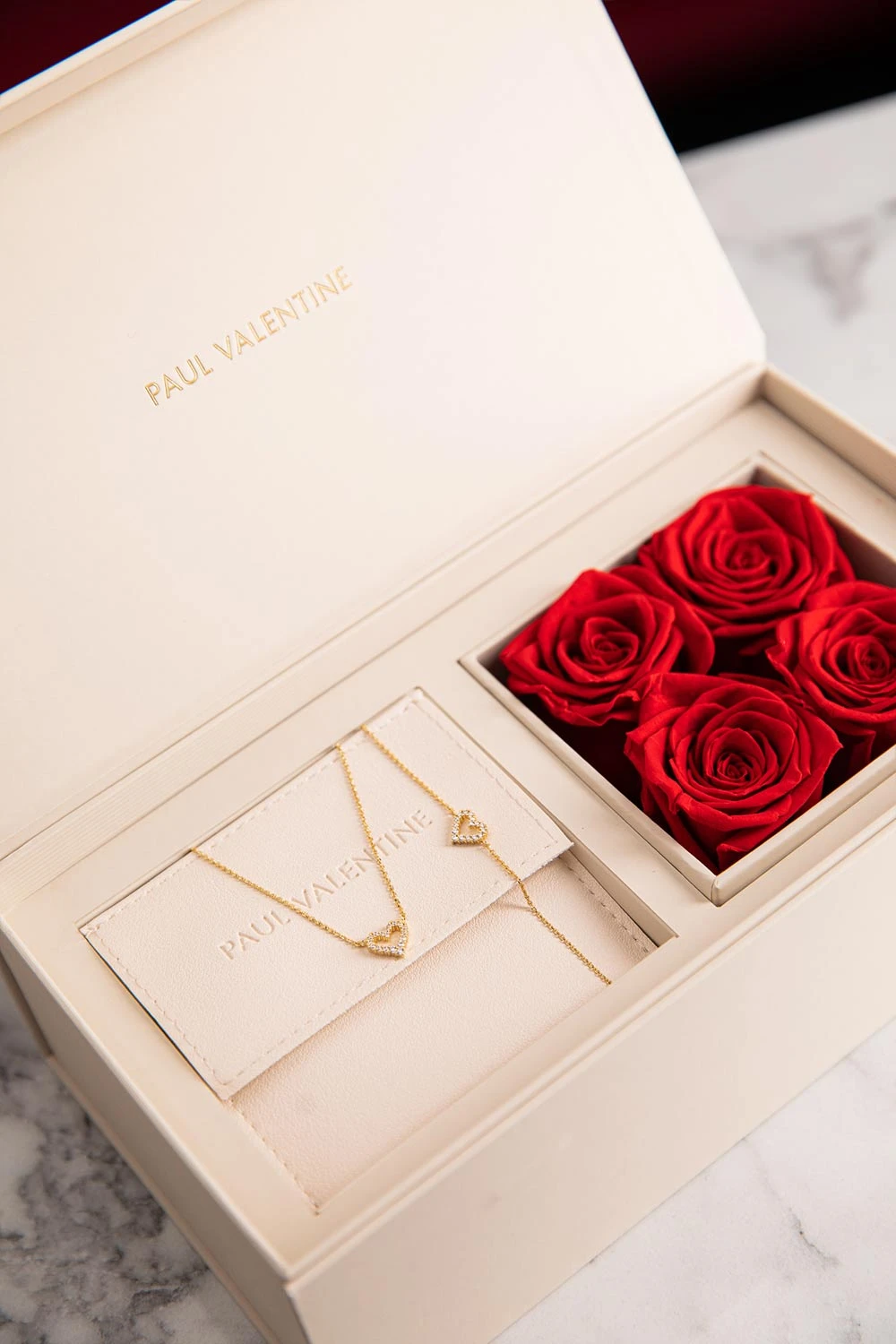 Radiant Heart Rose Box 14K Gold Plated – Bild 4
