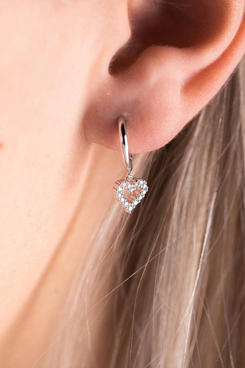 Radiant Heart Huggies Silver – Bild 2