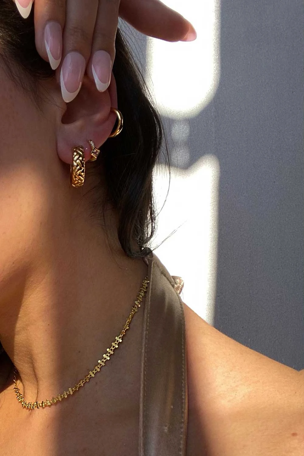 Retro Hoops 18K Gold Plated – Bild 2